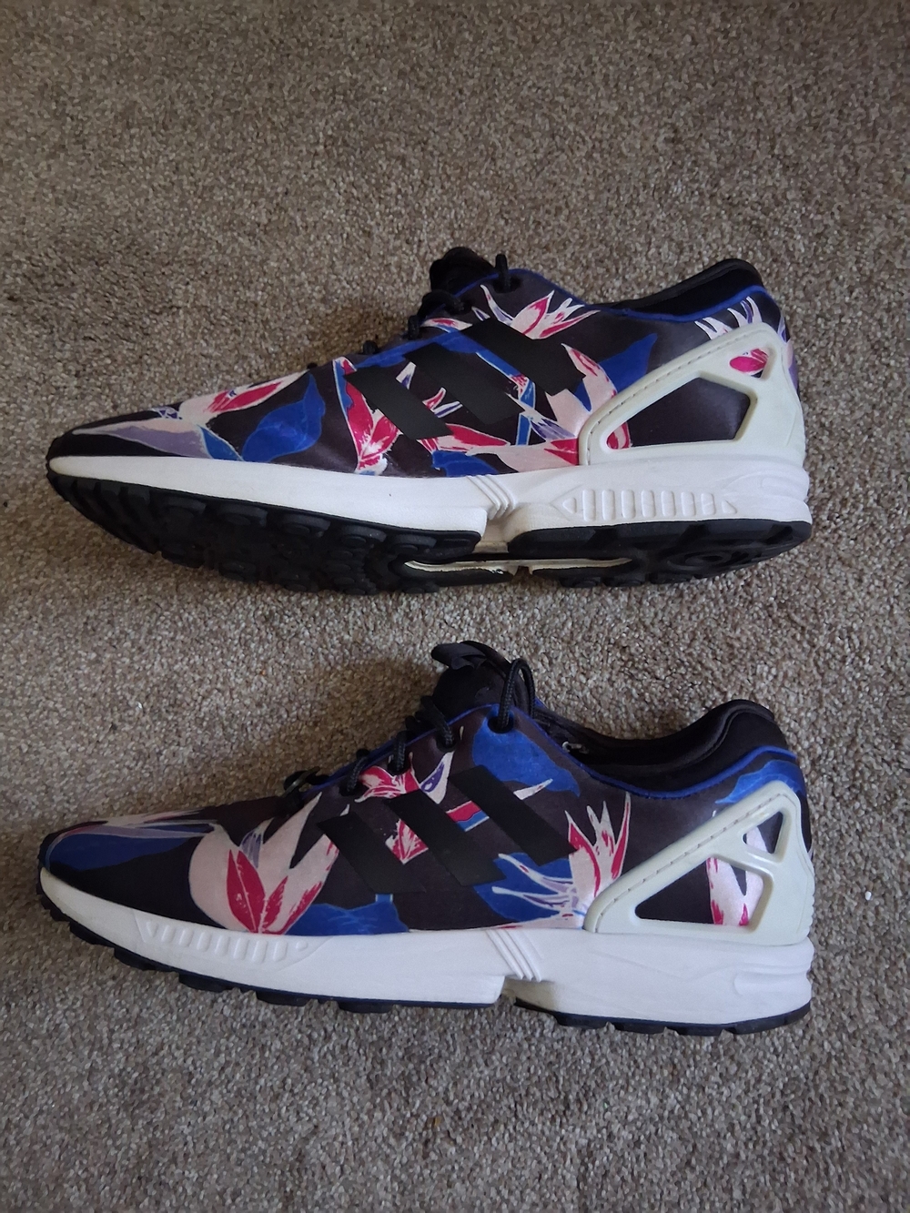 ShoesMen's Adidas Originals ZX Flux Torsion Sneakers - Size 10 half